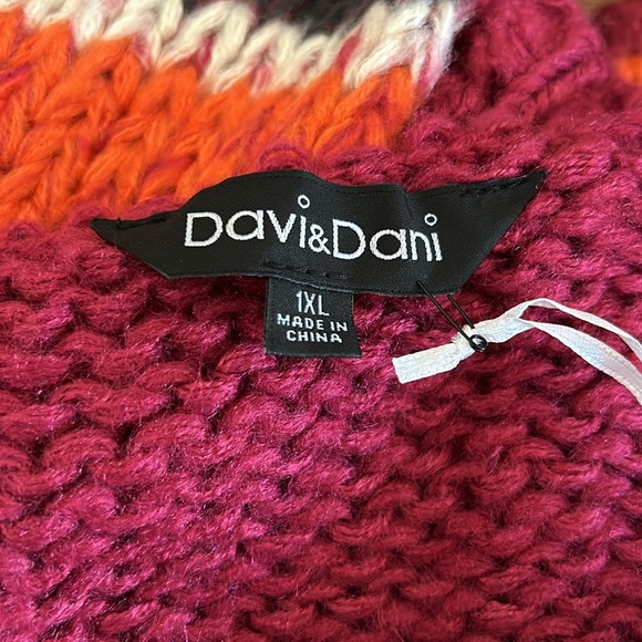 NWT Davi & Dani Open Front Cardigan - Picture 5 of 6